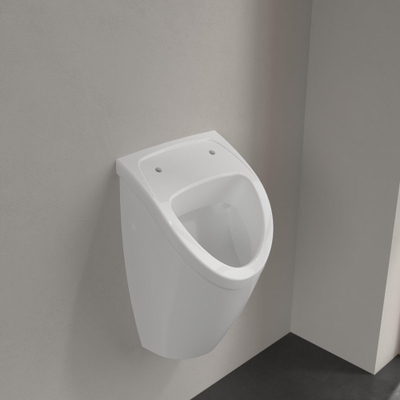 Villeroy & Boch Omnia Compact wandurinoir - geschikt voor deksel - inclusief verdekte inlaat en bevestiging - glans wit