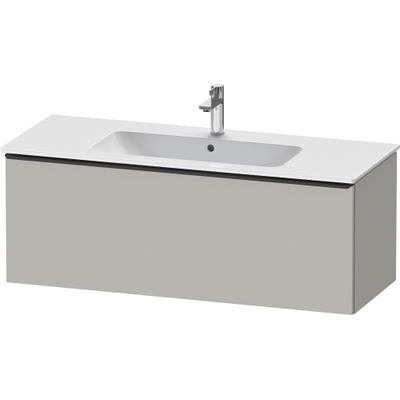 Duravit D-Neo wastafelonderkast 121x44x46.2cm 1 lade Betongrijs Mat