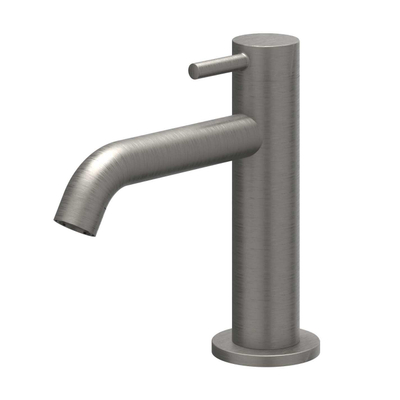 IVY Bond Fonteinkraan - opbouw - laag - Geborsteld metal black PVD