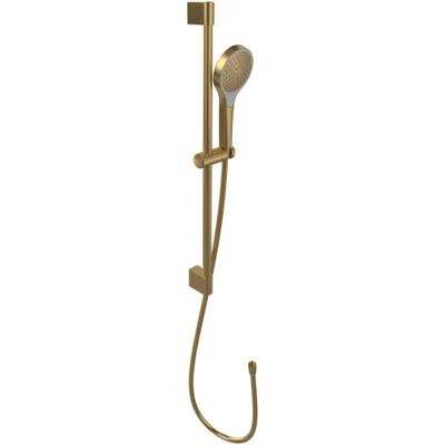 Villeroy & Boch Verve Showers Glijstangset met drie functies voor wandmontage - Brushed Gold (goud)