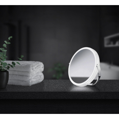 Smedbo Outline Reisspiegel - 18x18cm - Massief messing Chroom