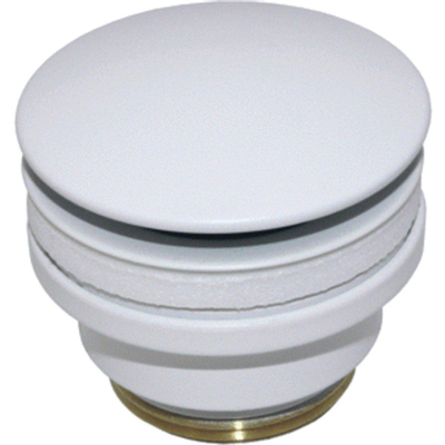 De Beer Pop Up Plug 5/4"X60Mm Mat Wit