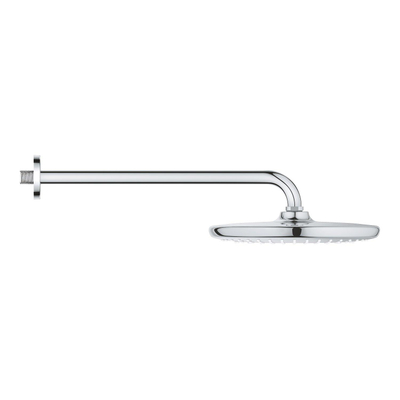 GROHE Tempesta hoofddouche met wandarm 25cm 1 straalsoort chroom