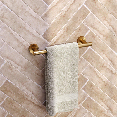 Brauer handdoekrek - 31.3cm - Goud geborsteld