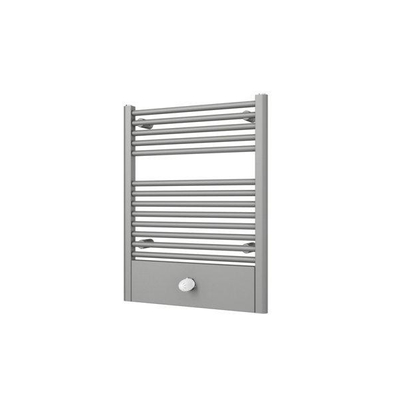 Plieger Lucca designradiator horizontaal 775x600mm 415W parelgrijs (pearl grey)