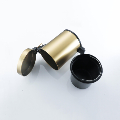 FugaFlow Efficiente Acces pedaalemmer - 5 liter - rond - geborsteld messing (goud) -