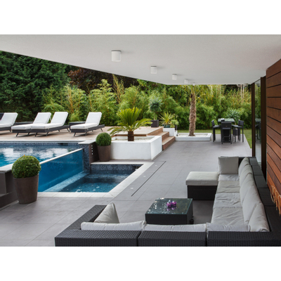 Astro Kos Round II Opbouwspots 8.5x8.5cm LED IP65 fitting GU10 mat wit