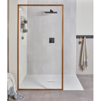 Villeroy & Boch Squaro Infinity kunststof douchebak quaryl rechthoekig 160x90x4cm mat wit