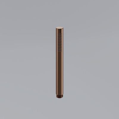 Fortifura Calvi Inbouw Regendoucheset - thermostatisch - plafondarm - 25cm hoofddouche - staaf handdouche - metalen doucheslang - geborsteld koper PVD