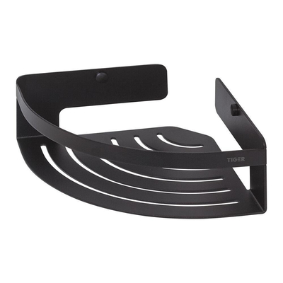 Tiger Caddy Douchemand Hoek - 18.4x18.4x7cm - mat zwart