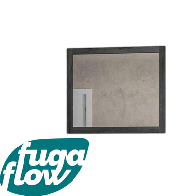 FugaFlow Eccelente Arredo spiegel badkamerspiegel - 80x70cm - zwartbruin