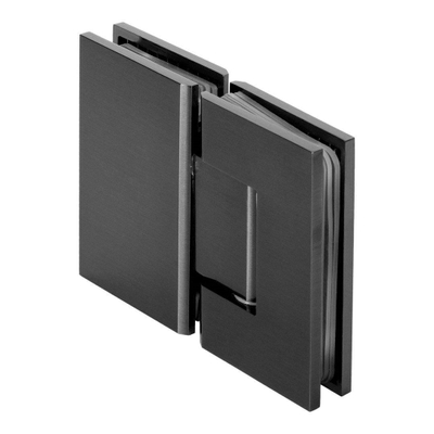 BRAUER Create Glasscharnier - 180° - gunmetal geborsteld