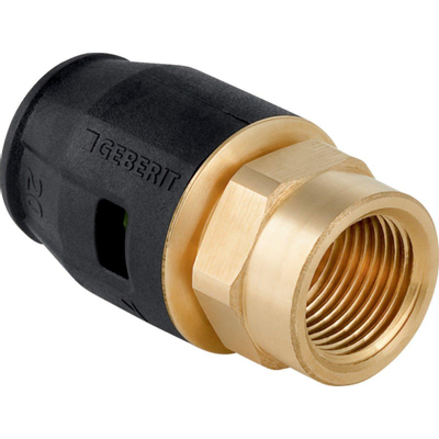 Geberit Push Fit Overgangsfitting binnendraad messing 25x3/4