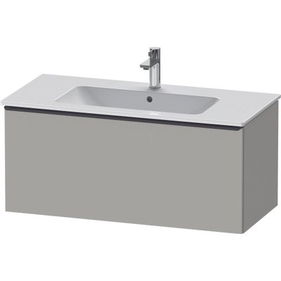 Duravit D-Neo wastafelonderkast 101x44x46.2cm 1 lade Betongrijs Mat