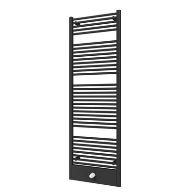 Plieger Lucca designradiator horizontaal 1775x600mm 982W zwart grafiet (black graphite)