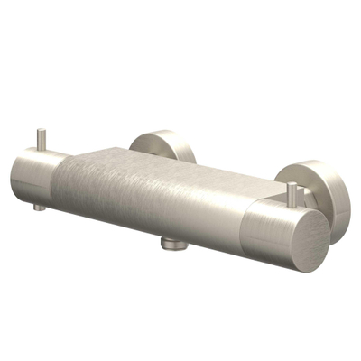 IVY Bond Thermostatische Douchekraan - opbouw - cooltouch - Geborsteld nickel PVD