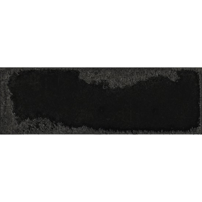 Colorker Enjoy Decor-strip - 10x30cm - 8mm - gerectificeerd - Porcellanato - Black (Zwart)