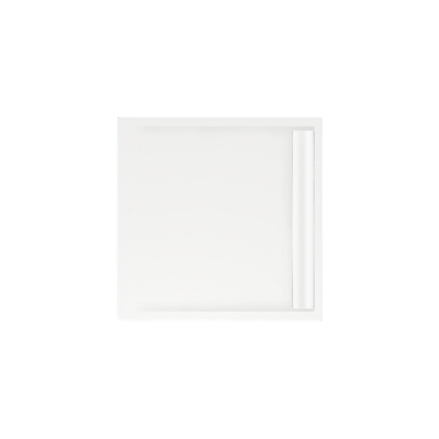 Xenz easy tray douchevloer 90x90x5cm rechthoek acryl wit