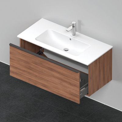 Duravit D-Neo wastafelonderkast 101x44x46.2cm 1 lade Noten Mat