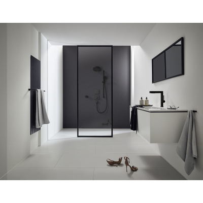 Hansgrohe Pulsify Select glijstangset 3jet Relaxation EcoSmart 10.5cm met glijstang 90 cm Mat Zwart