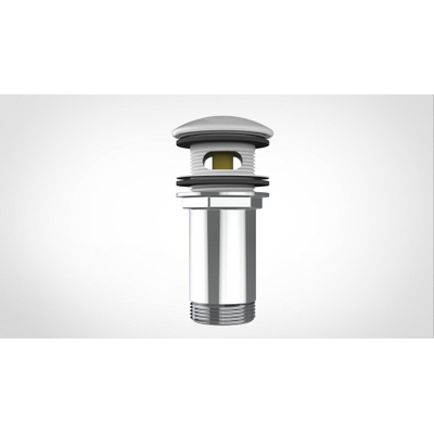 Arcqua pop-up waste wastafel 1 1/4 universeel glans wit