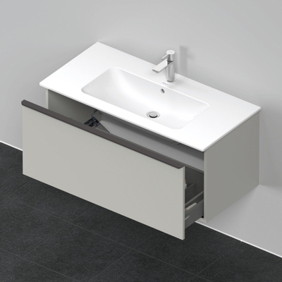 Duravit D-Neo wastafelonderkast 101x44x46.2cm 1 lade Betongrijs Mat