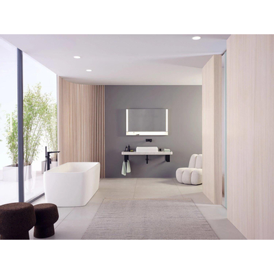 Duravit Qatego bad vrijstaand 180x80cm mat wit