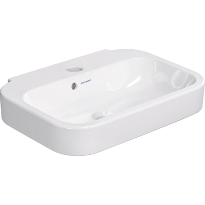 Duravit Happy d.2 fontein 50x36 cm. met kraangat en overloop wit