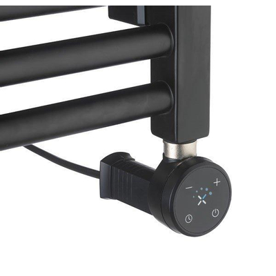 Crosswater MPRO Elektrische handdoekradiator - 140x50cm - 600 Watt - mat zwart
