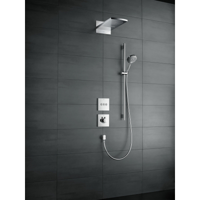 Hansgrohe Raindance select s 120 unica comfort glijstangset 90cm chroom