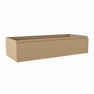 Mondiaz FOGE wastafelonderkast - 110x45x25cm - 1 lade - softclose - Oro
