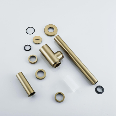 Sawiday Uni sifon Geborsteld Messing PVD (Goud) -beschadigd- OUTLET UDEN