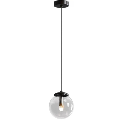 Sjithouse Furniture Lamp Globe plafond hangend rond model 12cm 4000K mat zwart