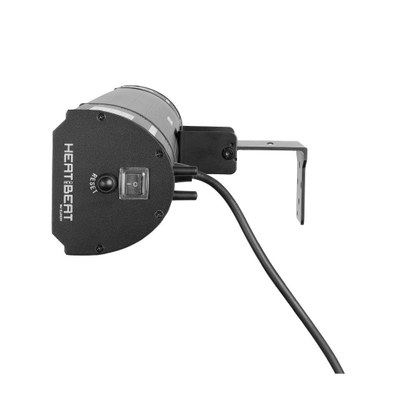 Eurom Terrasverwarming Heat and Beat Black met ingebouwde speakers