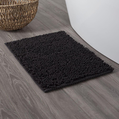 Sealskin Twist Badmat Polyester 60x90 cm Antraciet