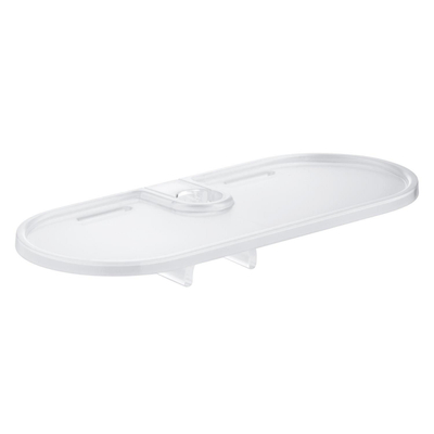GROHE Tempesta New Zeepschaal - 22.2cm - voor glijstang - transparant