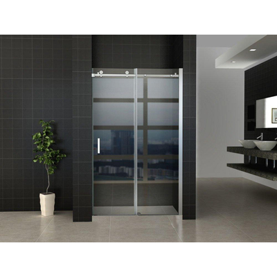 Wiesbaden Slide nis schuifdeur 1200 x 2000 x 8 mm nano helder glas/chroom