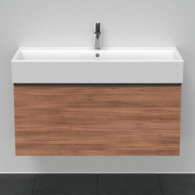 Duravit D-Neo wastafelonderkast 98.4x44x44.2cm 1 lade Noten Mat