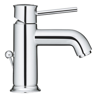 GROHE Start Classic waterbesparende wastafelkraan S-size met afvoerplug chroom