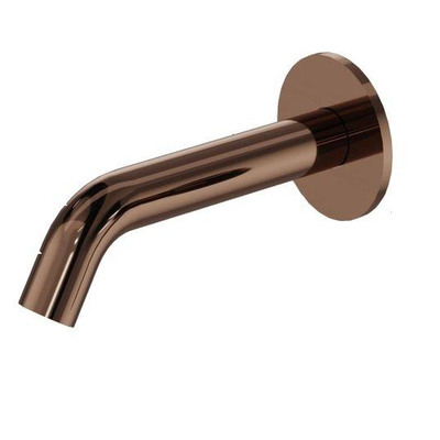 Fortifura Calvi uitloop - baduitloop - G1/2 - inkortbaar - met rozet - Geborsteld koper PVD (Koper)