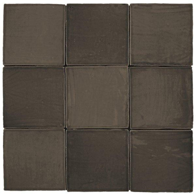 SAMPLE Roca St Tropez Wandtegel 13x13cm 8.5mm witte scherf Bronce