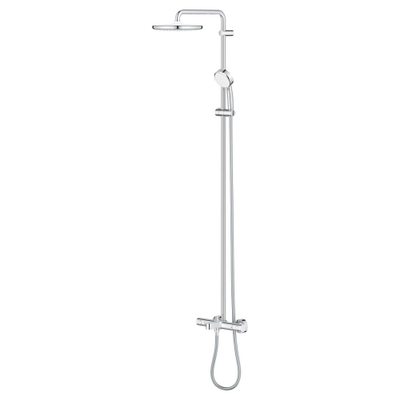 GROHE Tempesta Cosmopolitan Regendouche opbouw - badkraan - hoofddouche 25cm - handdouche rond -chroom