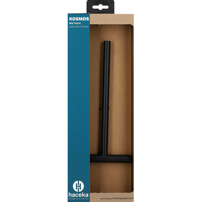 Haceka Kosmos reserverolhouder - 3 rollen - mat zwart