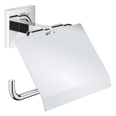 Grohe Start Cube closetrolhouder - met klep - chroom