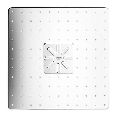 GROHE Rainshower SmartActive 310 Cube Hoofddouche - 31cm - 2 straalsoorten - wandarm 43cm - chroom