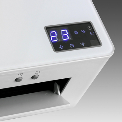 Eurom Wall design wifi Keramische Wandkachel 2000watt Wit OUTLETSTORE