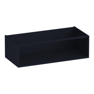 BRAUER Flourish zijkast - 99x30x45.5cm - met 1 opbergvak mat zwart