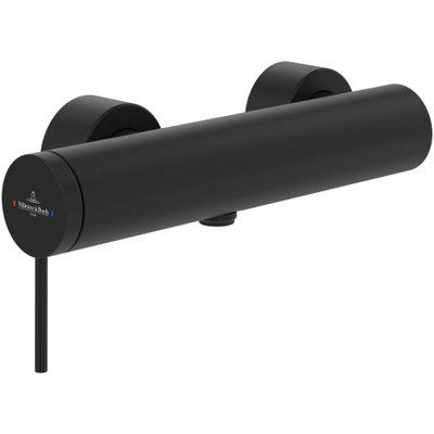 Villeroy & Boch Loop & Friends Eengreeps douchekraan - mat zwart