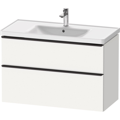 Duravit D-Neo wastafelonderkast 98.4x62.5x45.2cm 2 lades wit Mat