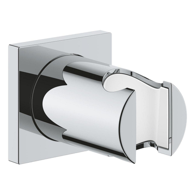 GROHE Rainshower wandhouder met vierkant rozet chroom